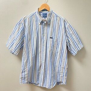 Faconnable Multicolor Striped Cotton Shirt